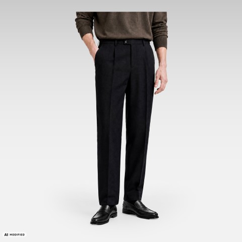 Leather loafers ELLMOOR MAN Black - image number 2 | GEOX