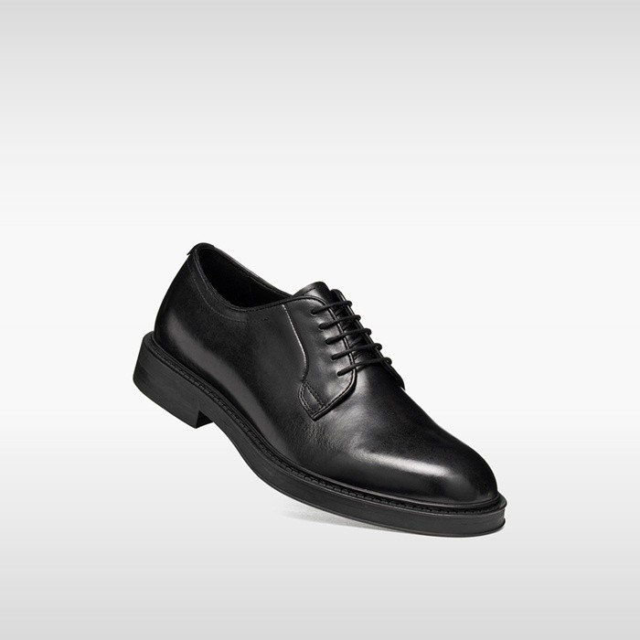 Leather oxfords BEXFORD MAN Black | GEOX