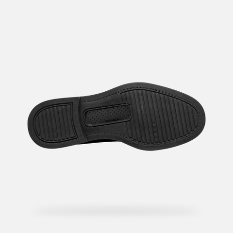 Leather oxfords BEXFORD MAN Black - image number 7 | GEOX