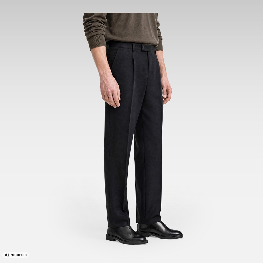 Leather oxfords BEXFORD MAN Black - image number 1 | GEOX