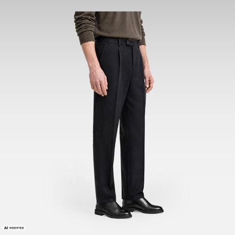 Leather oxfords BEXFORD MAN Black - image number 1 | GEOX