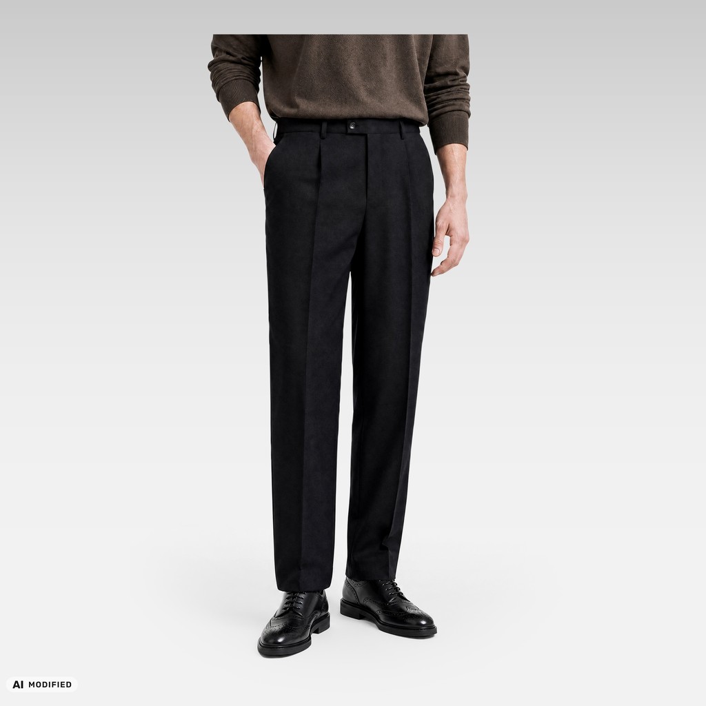Leather oxfords BEXFORD MAN Black - image number 1 | GEOX