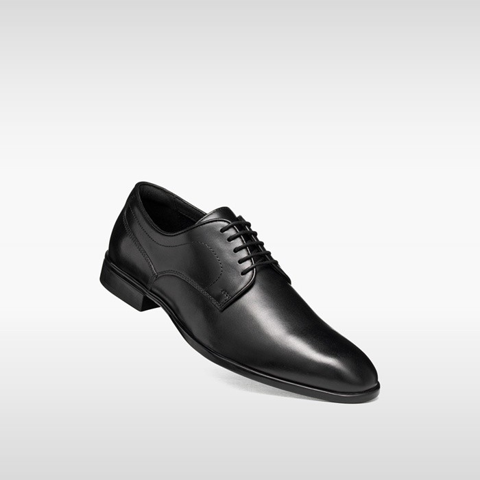 Leather oxfords THALOS MAN Black | GEOX