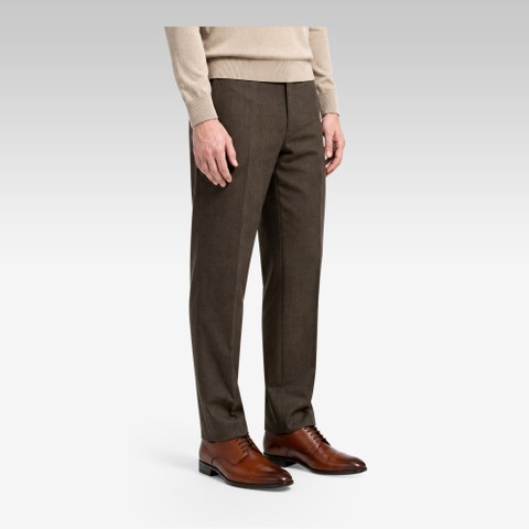 Leather oxfords THALOS MAN Cognac - image number 1 | GEOX