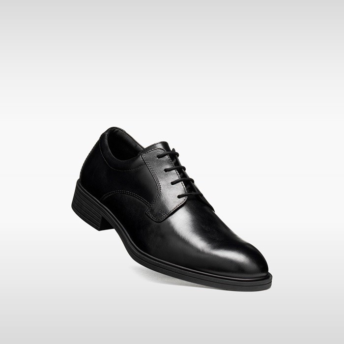 Leather oxfords THORIAN MAN Black | GEOX