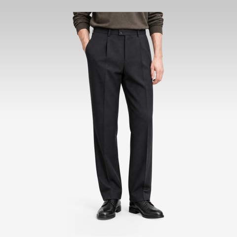Scarpe stringate in pelle THORIAN UOMO Nero - image number 1 | GEOX