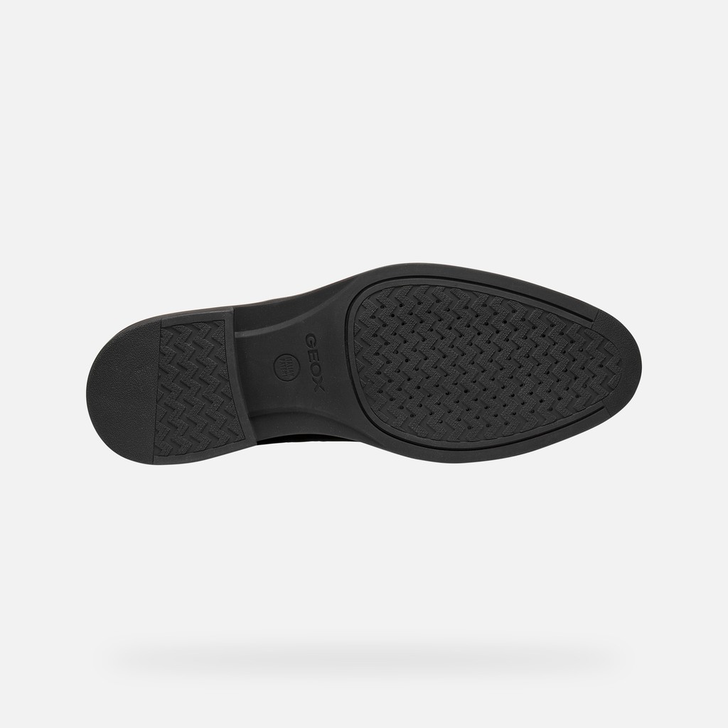 Leather oxfords THORIAN MAN Black - image number 6 | GEOX