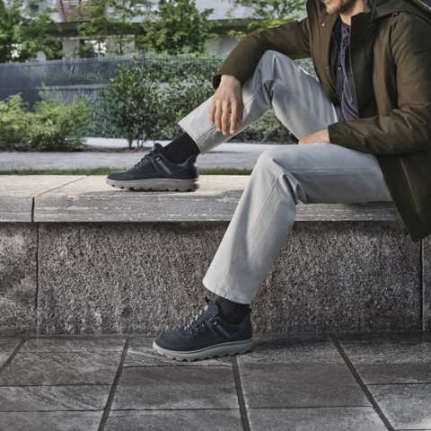 Slip in sneakers SPHERICA PLUS WPF   MAN Navy - image number 1 | GEOX