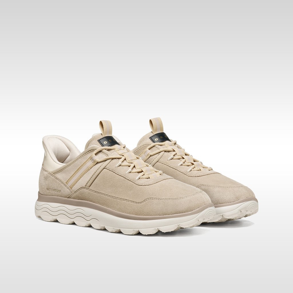 Slip in sneakers SPHERICA PLUS WPF   MAN Sand/Light sand - image number 7 | GEOX
