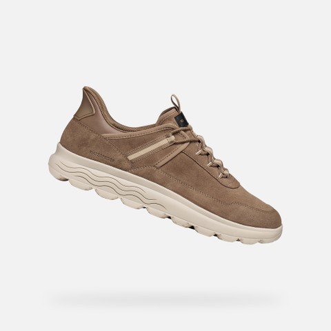 Slip in sneakers SPHERICA PLUS WPF   MAN Taupe | GEOX