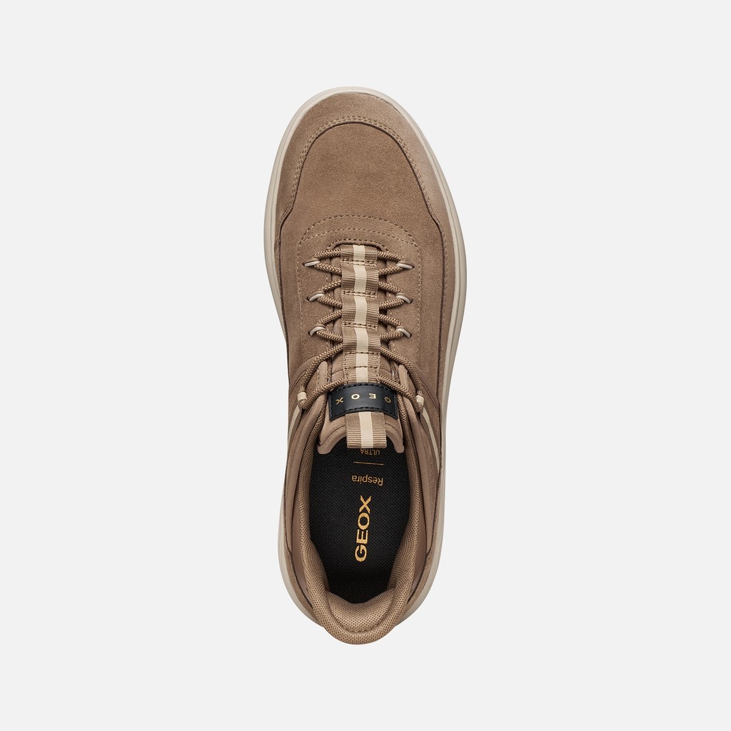 Slip in sneakers SPHERICA PLUS WPF   MAN Taupe - image number 6 | GEOX