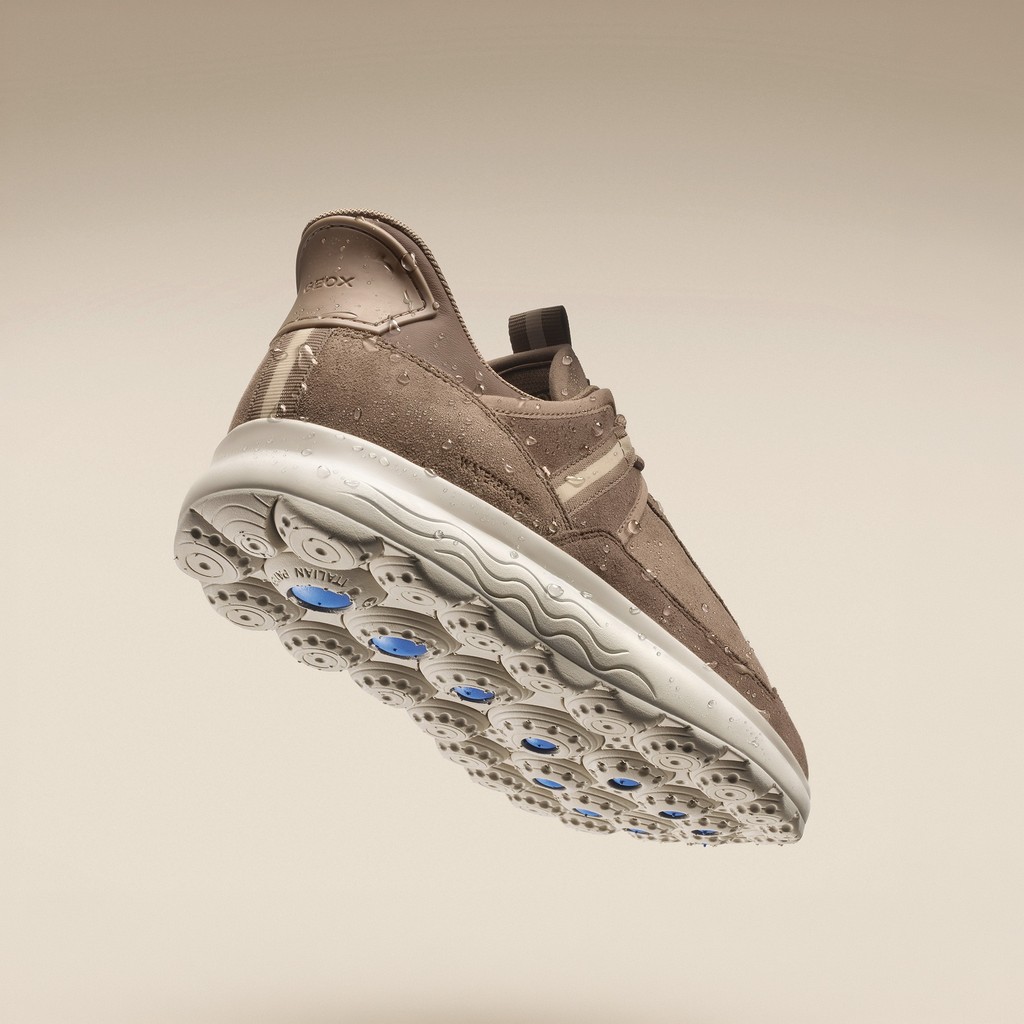 Slip in sneakers SPHERICA PLUS WPF   MAN Taupe - image number 12 | GEOX