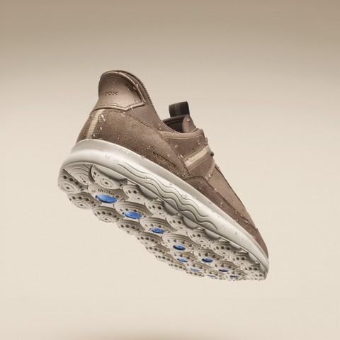 Slip in sneakers SPHERICA PLUS WPF   MAN Taupe - image number 12 | GEOX