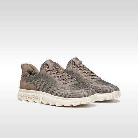 Slip in sneakers SPHERICA PLUS   MAN Dove grey - image number 7 | GEOX
