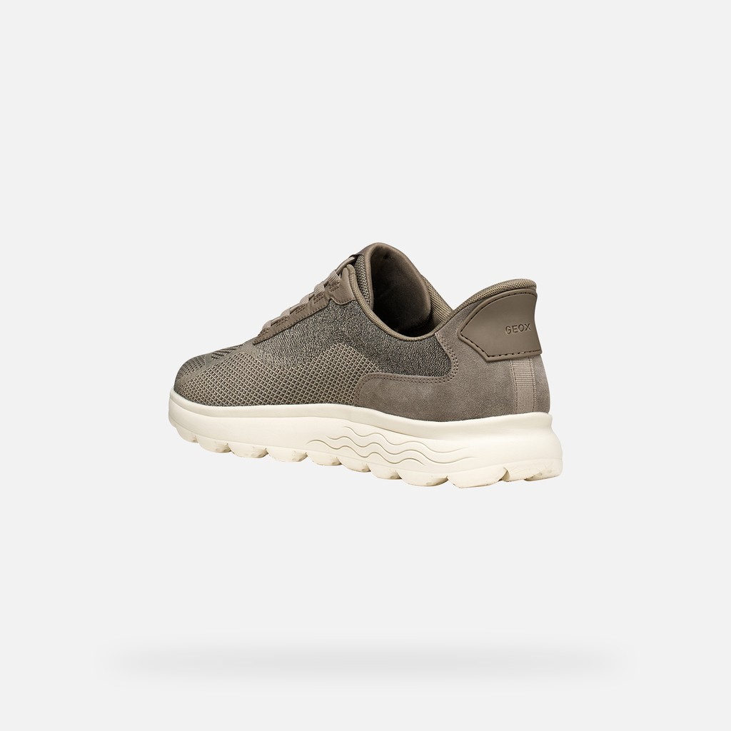 Slip in sneakers SPHERICA PLUS   MAN Dove grey - image number 3 | GEOX