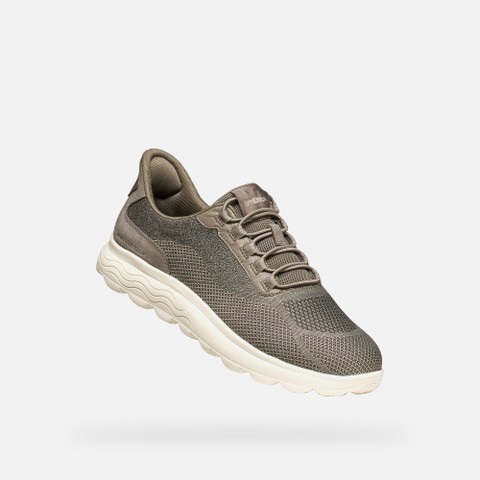 Slip in sneakers SPHERICA PLUS   MAN Dove grey - image number 4 | GEOX