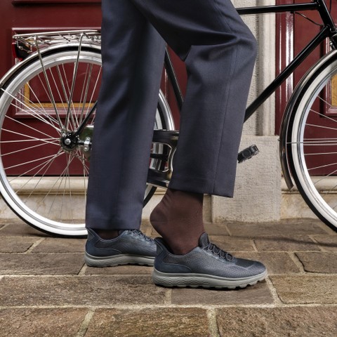 Slip in sneakers SPHERICA PLUS WR   MAN Navy - image number 12 | GEOX