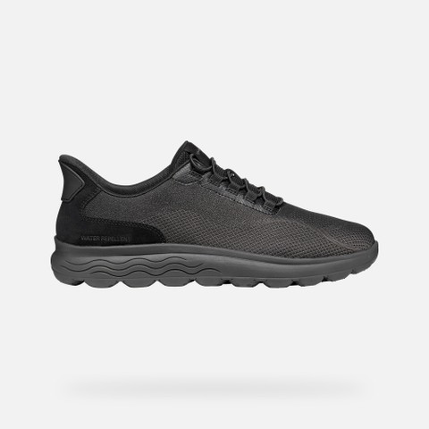 Slip in sneakers SPHERICA PLUS   MAN Black/Graphite - image number 1 | GEOX