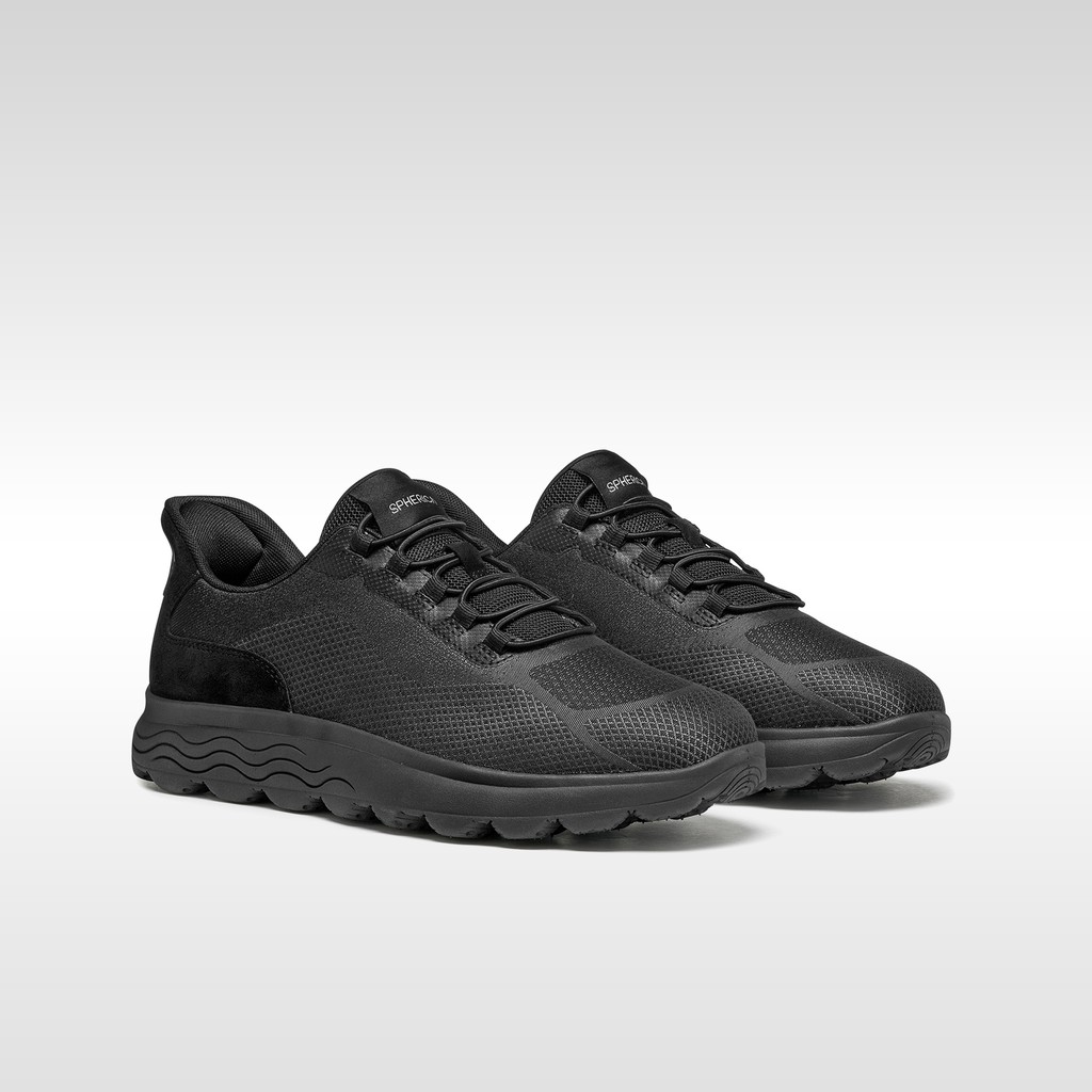 Slip in sneakers SPHERICA PLUS   MAN Black/Graphite - image number 7 | GEOX