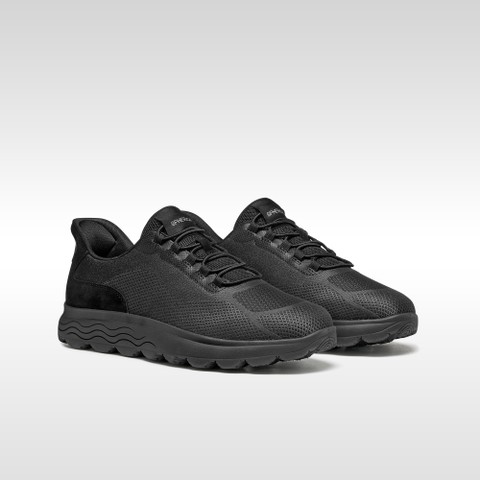 Slip in sneakers SPHERICA PLUS   MAN Black/Graphite - image number 7 | GEOX