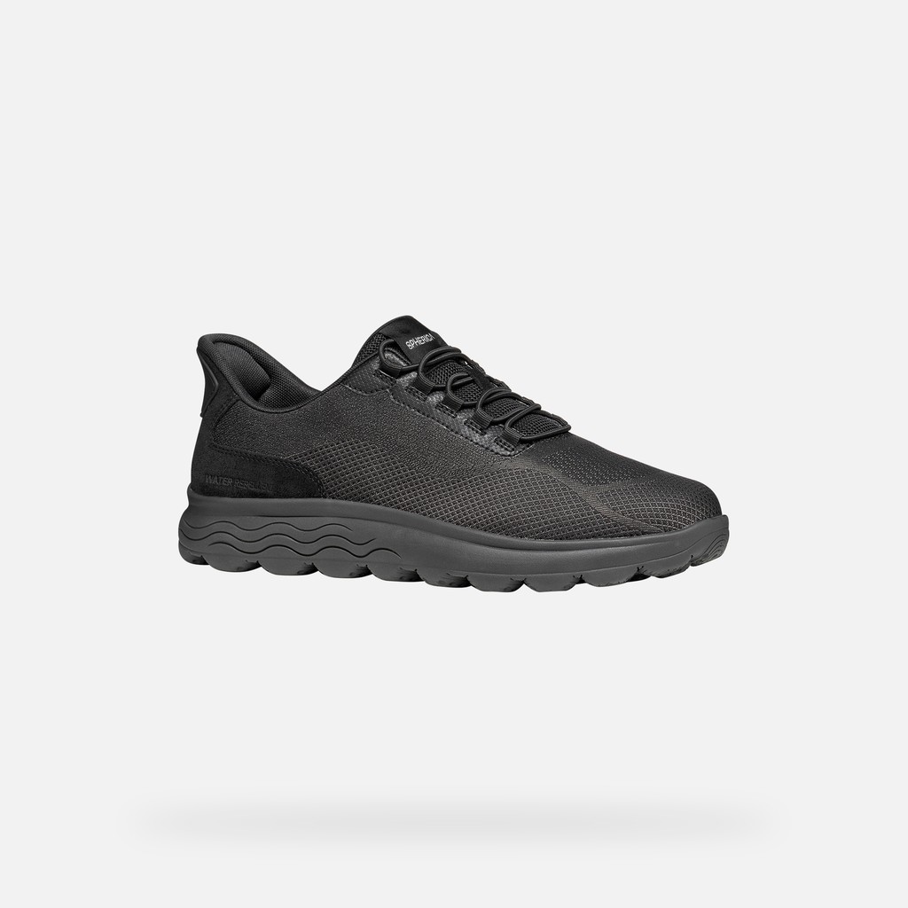 Slip in sneakers SPHERICA PLUS   MAN Black/Graphite - image number 2 | GEOX