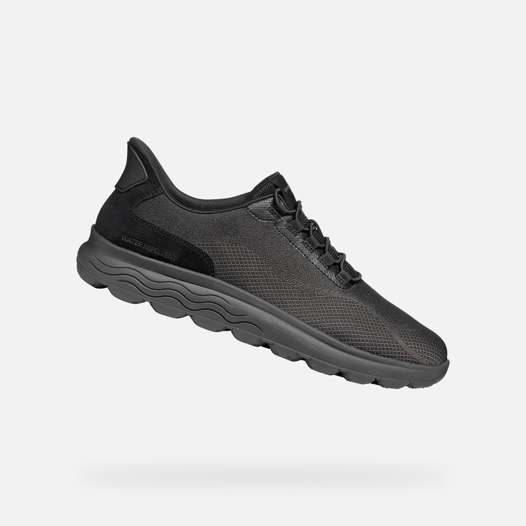 Slip in sneakers SPHERICA PLUS   MAN Black/Graphite - image number 0 | GEOX