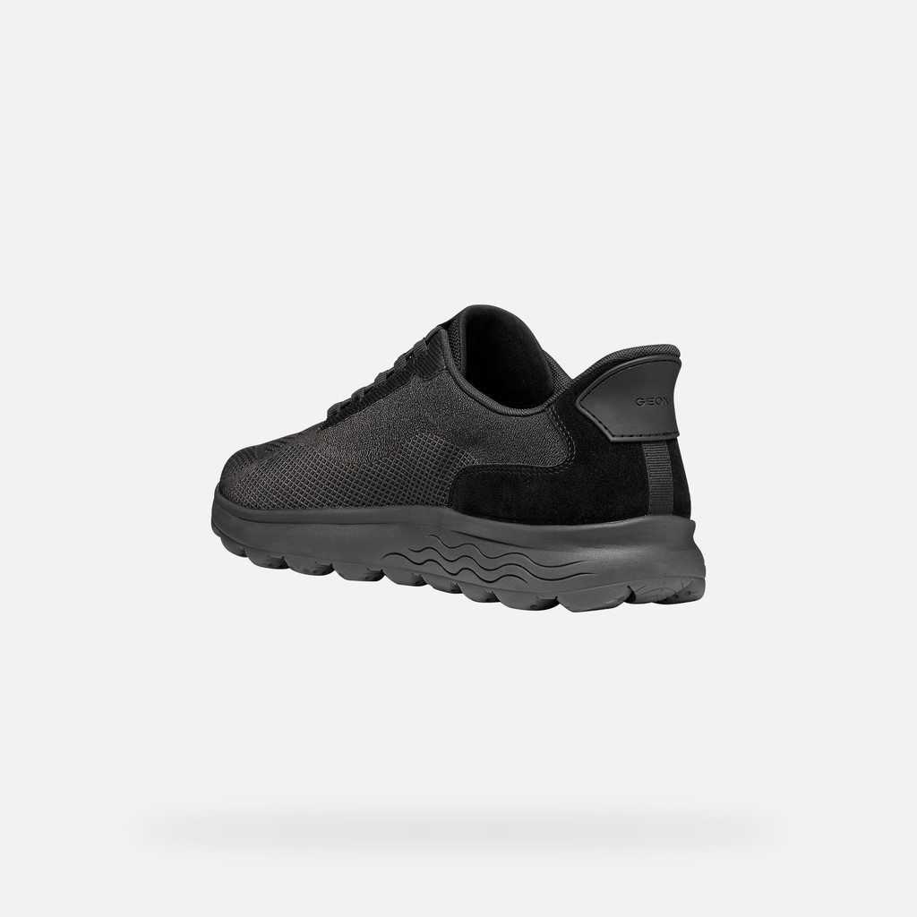 Slip in sneakers SPHERICA PLUS   MAN Black/Graphite - image number 3 | GEOX