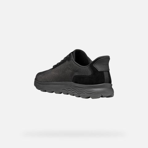 Slip in sneakers SPHERICA PLUS   MAN Black/Graphite - image number 3 | GEOX