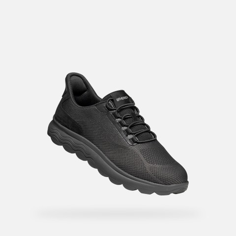 Slip in sneakers SPHERICA PLUS   MAN Black/Graphite - image number 4 | GEOX