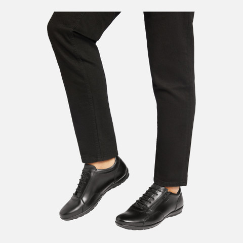 Leather shoes SYMBOL MAN Black - image number 1 | GEOX