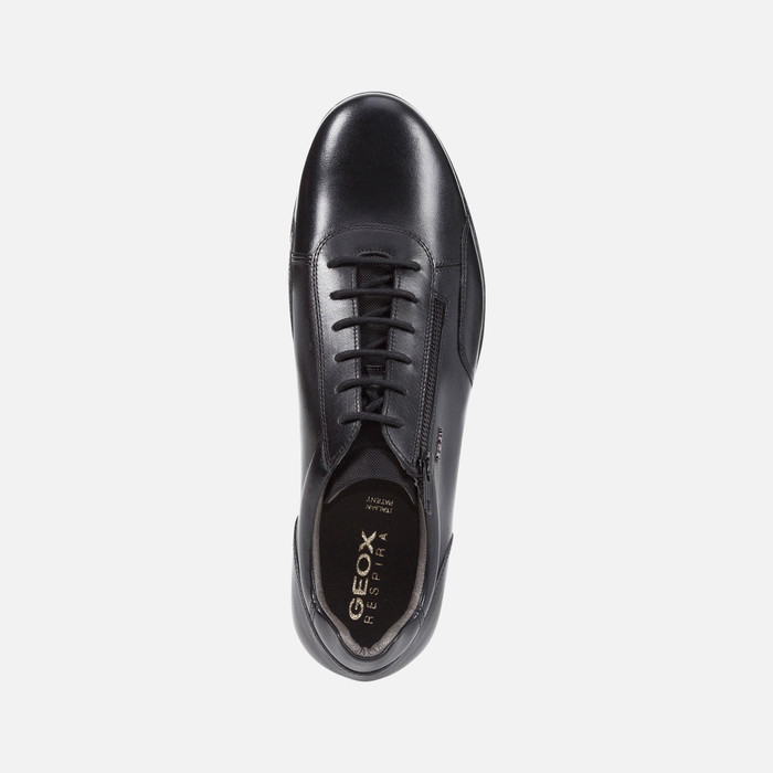 Geox® SYMBOL: Zapatos Negros Hombre | Geox®