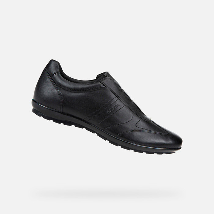 Zapatos de piel SYMBOL HOMBRE Negro | GEOX