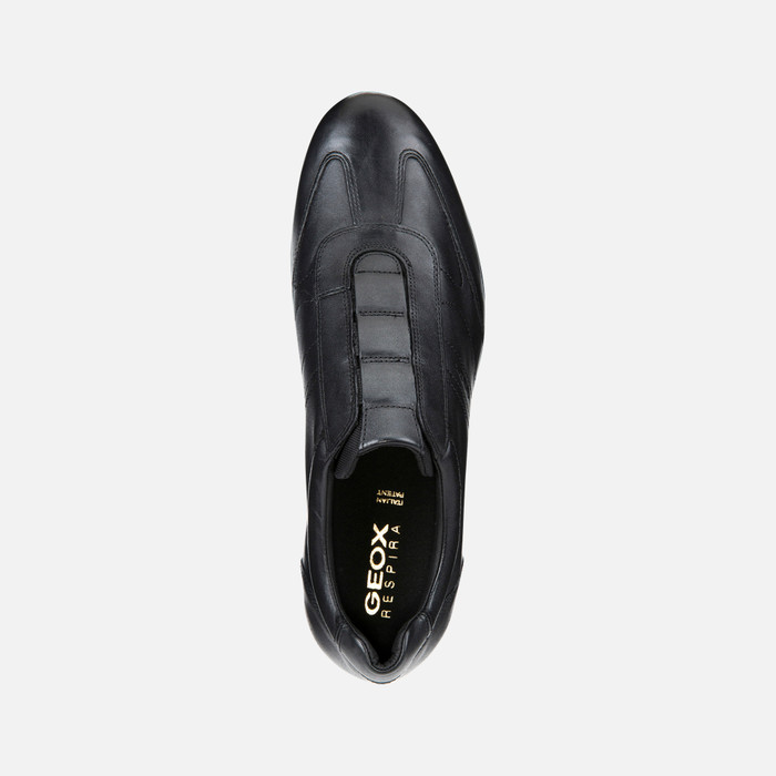 SYMBOL: Zapatos De Piel Negros Hombre | Geox® PV23