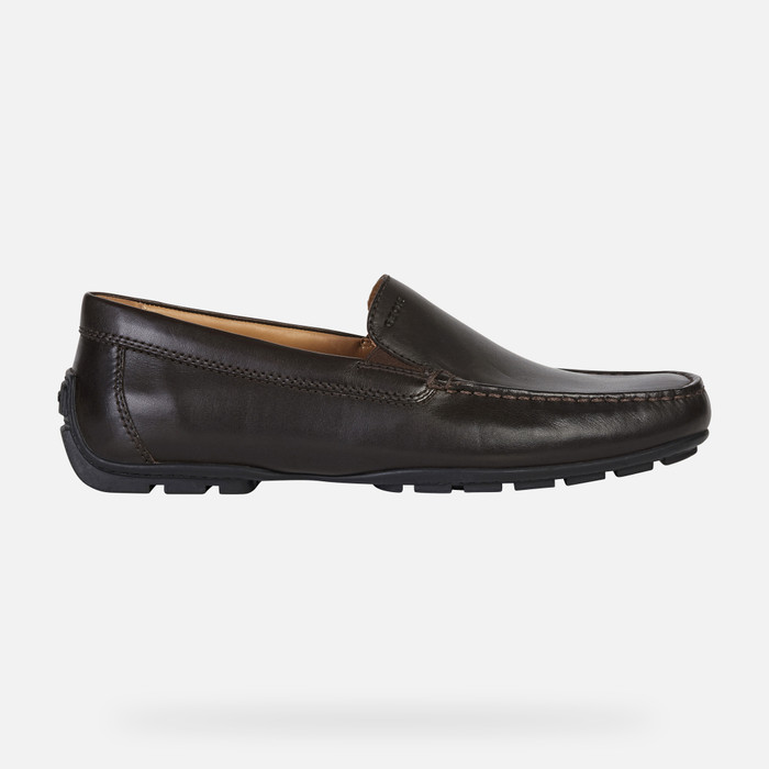 Geox® MONER 2FIT Man: Coffee Loafers | Geox® Online