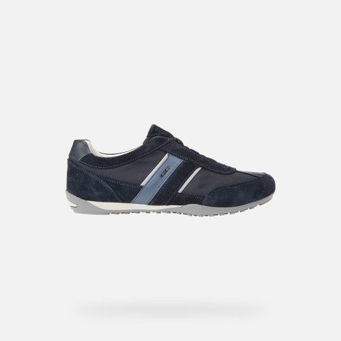 Laceless sneakers WELLS MAN Navy - image number 1 | GEOX