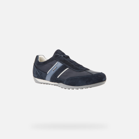 Laceless sneakers WELLS MAN Navy - image number 2 | GEOX
