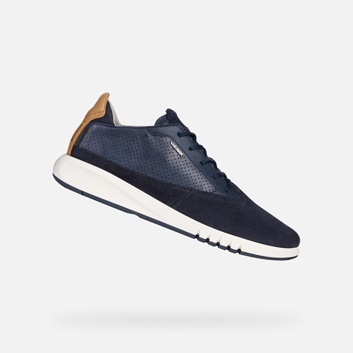 Low top sneakers AERANTIS MAN Navy | GEOX