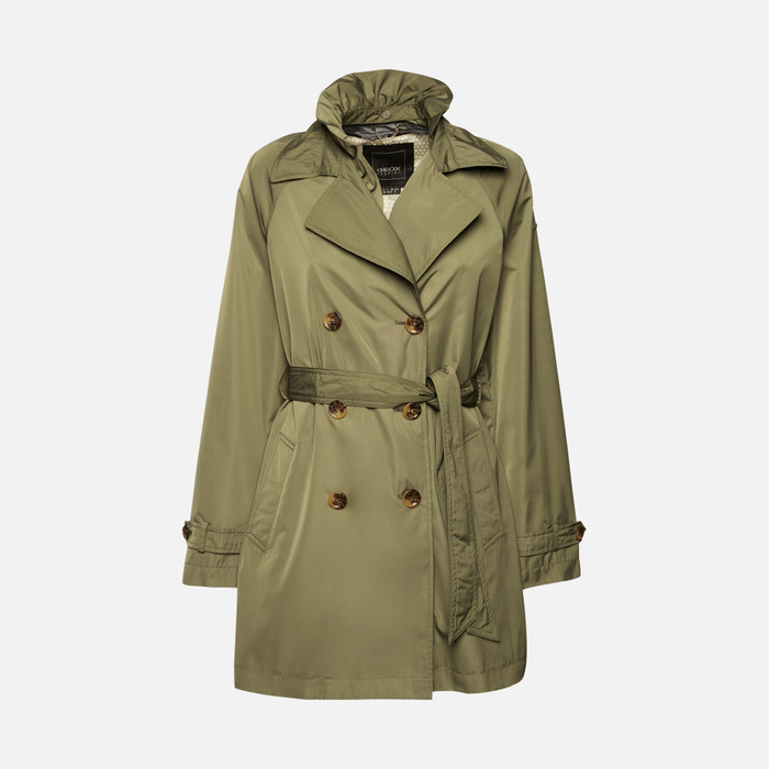 AIRELL WOMAN - OVERCOAT from women | Geox