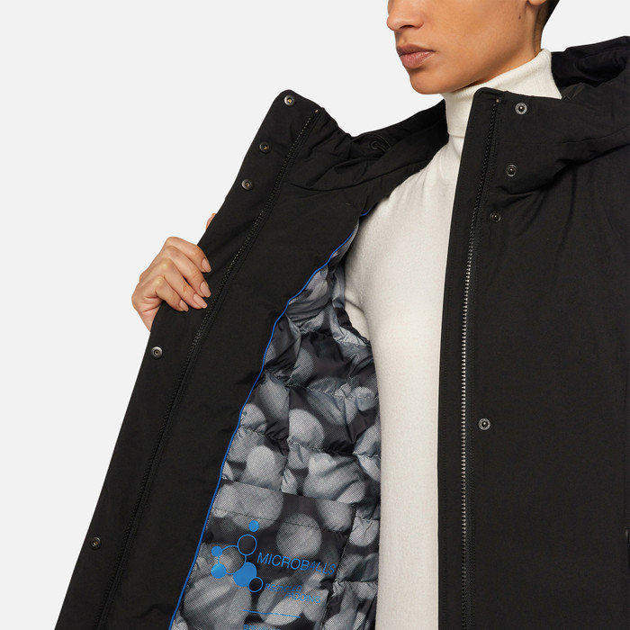 Geox® SPHERICA Parka Negra