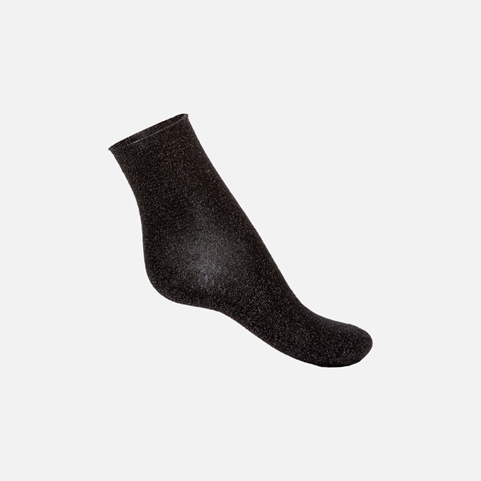 Short socks TWO-PACK SOCKS WOMAN Black/Beige | GEOX