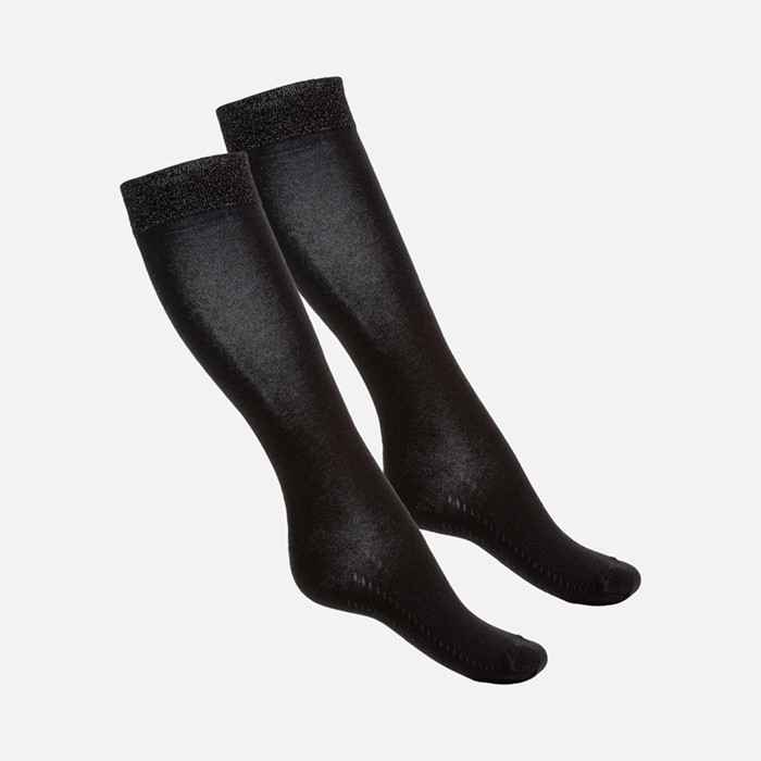 Short socks TWO-PACK SOCKS WOMAN Black | GEOX