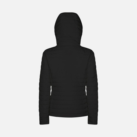 Jacke mit Kapuze ASCYTHIA ABX WOMAN Black - image number 3 | GEOX