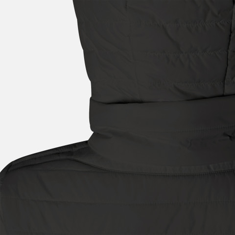Jacke mit Kapuze ASCYTHIA ABX WOMAN Black - image number 4 | GEOX