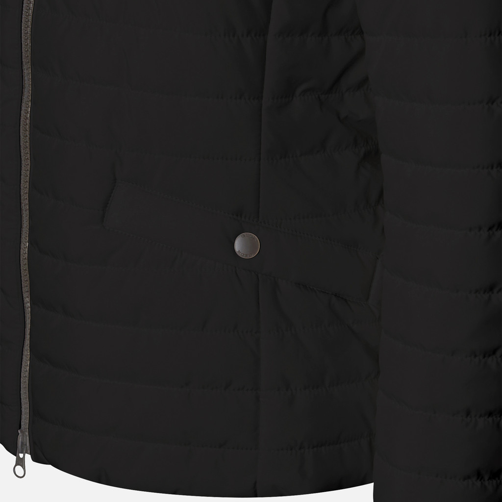 Jacke mit Kapuze ASCYTHIA ABX WOMAN Black - image number 5 | GEOX