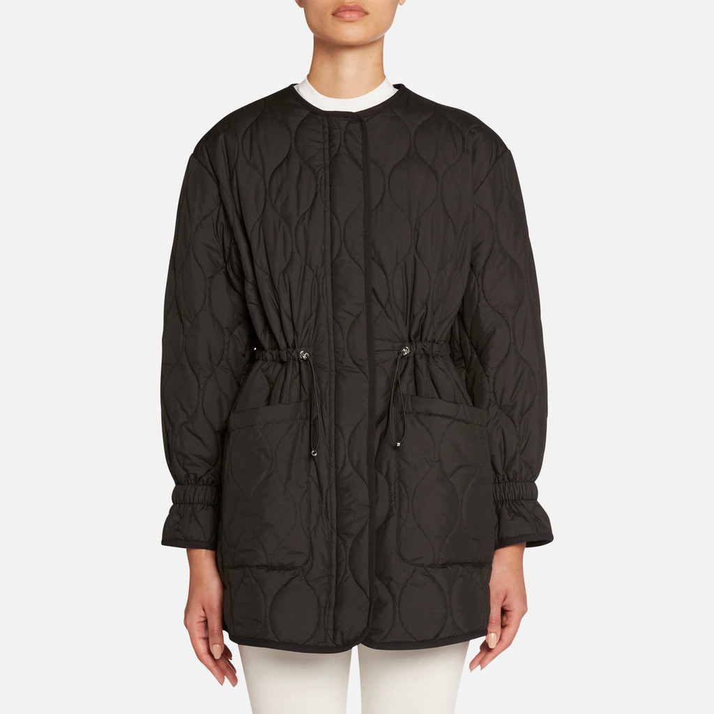 Geox® ERAKLIA COAT: Women's Black Quilted Jacket | Geox ®