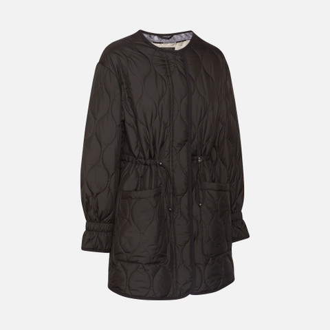 quilted jacket ERAKLIA WOMAN Black - image number 3 | GEOX