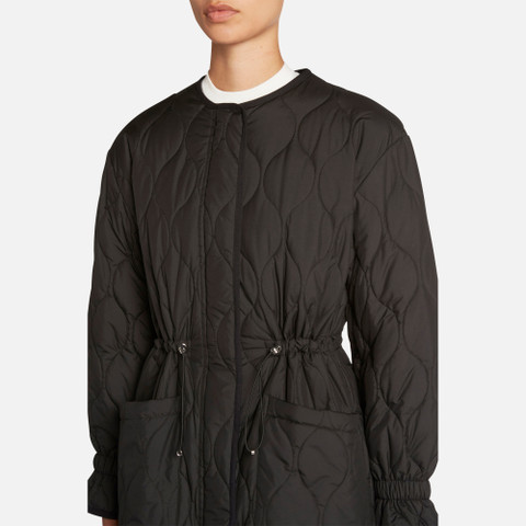 quilted jacket ERAKLIA WOMAN Black - image number 6 | GEOX