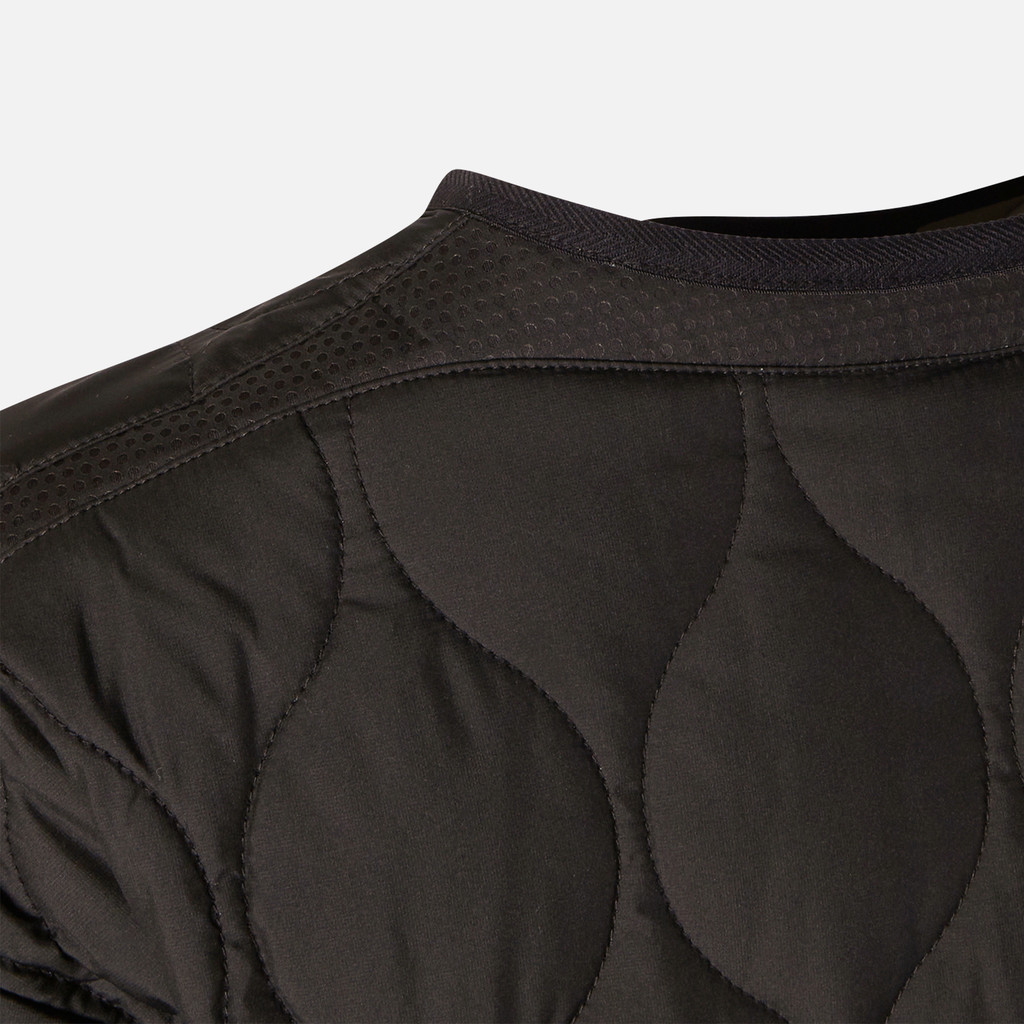 quilted jacket ERAKLIA WOMAN Black - image number 7 | GEOX