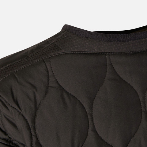 quilted jacket ERAKLIA WOMAN Black - image number 7 | GEOX