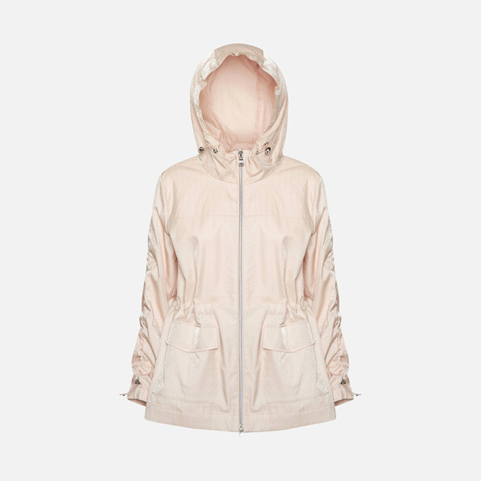 Short parka ROOSE WOMAN Peach whip | GEOX
